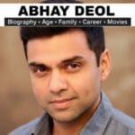 Abhay Deol Biography, Age, Height, Family, Net Worth