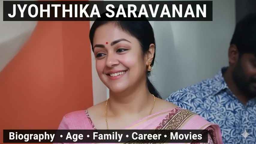 Jyothika Saravanan Biography