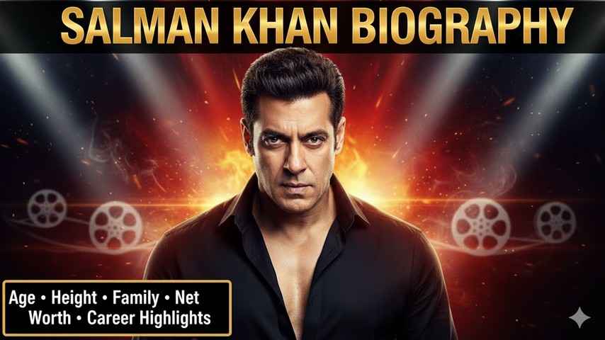 Salman Khan Story Rise to Fame Film Career Awards and Personal Life