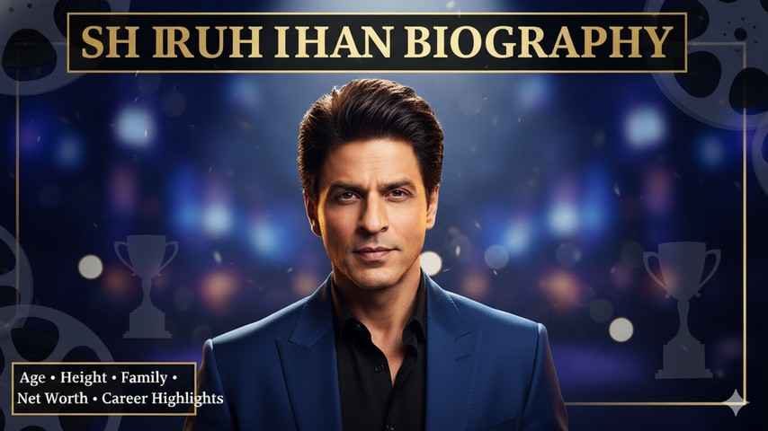 Shah Rukh Khan Biography Age Net Worth Family Career and Life Story
